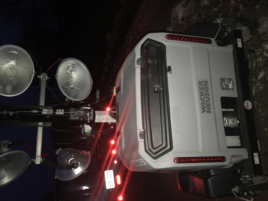 2019 Wacker Neuson LTV6L-MH Wacker Neuson LTV6L Mobile Light Tower w/Fuel Level Sensor Installed