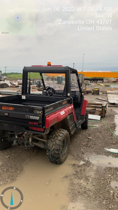 2021 Yanmar YU1000 Canopy, Steel Wheel, Poly WindShield, Beacon, Backup Alarm