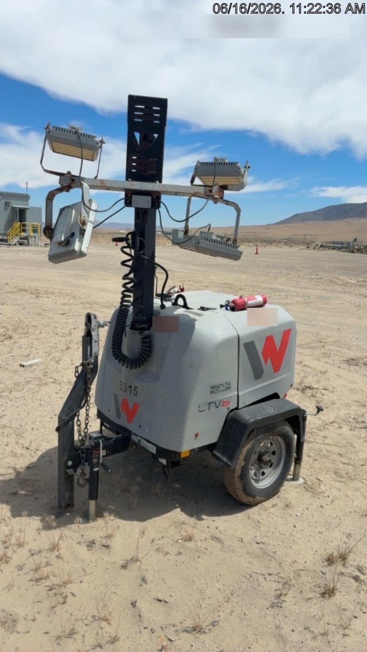 2019 Wacker Neuson LTV6K-LED LED Light Towers