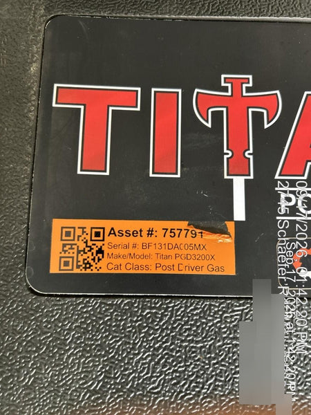 2026 TITAN PGD3200X