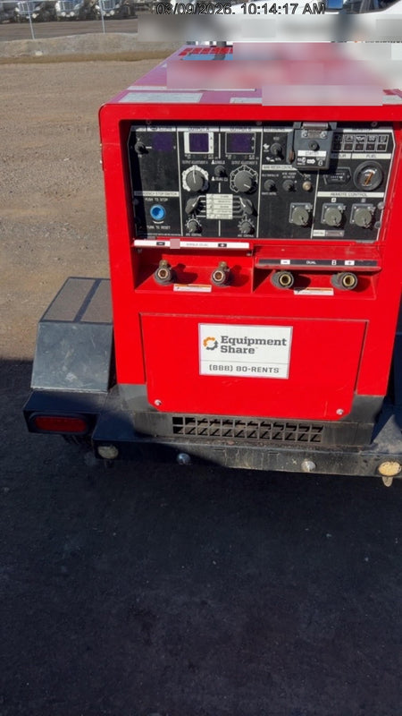 2022 Shindaiwa DGW400MDL Kubota D902 Engine, 23 HP, Dual Op Welder, Wire, Arc, Droop Stick, Tig, and CC Stick Functionality, Simulphase, 3 Phase and 1 Phase Gen Output, Single Axle NB Trlr, Slr Trckl Chrg 12V 12W, Fire Ext