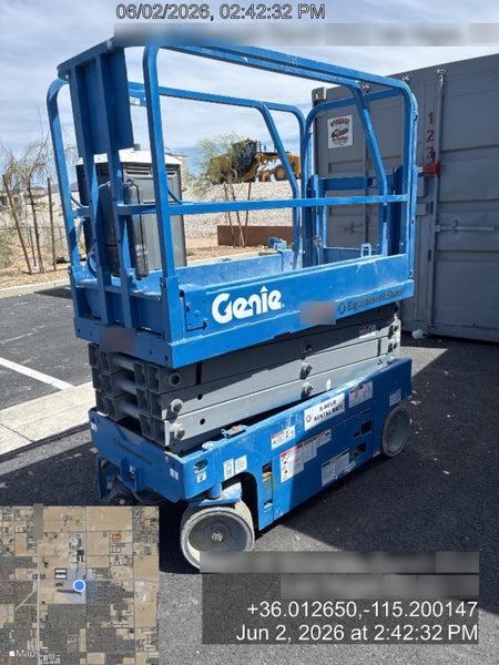 2019 Genie GS-1930 Half Height Swing Gate, 800W Inverter