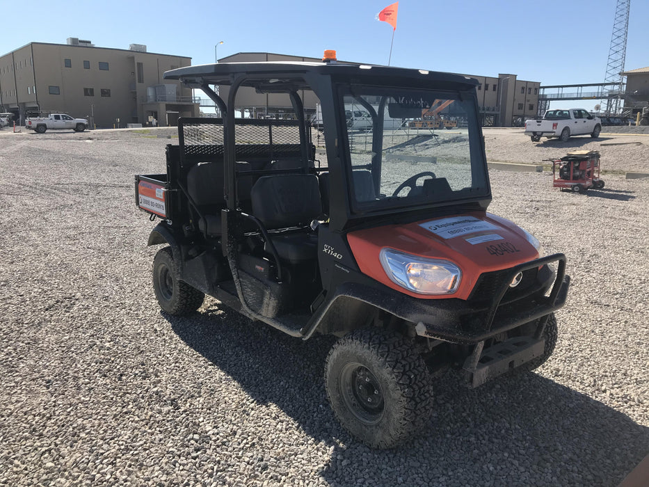 2019 Kubota RTV-X1140W-H 4WD, LED Strobe, Windshield Tempered Glass, Plastic Canopy, Wire Harness Kit, Backup Alarm