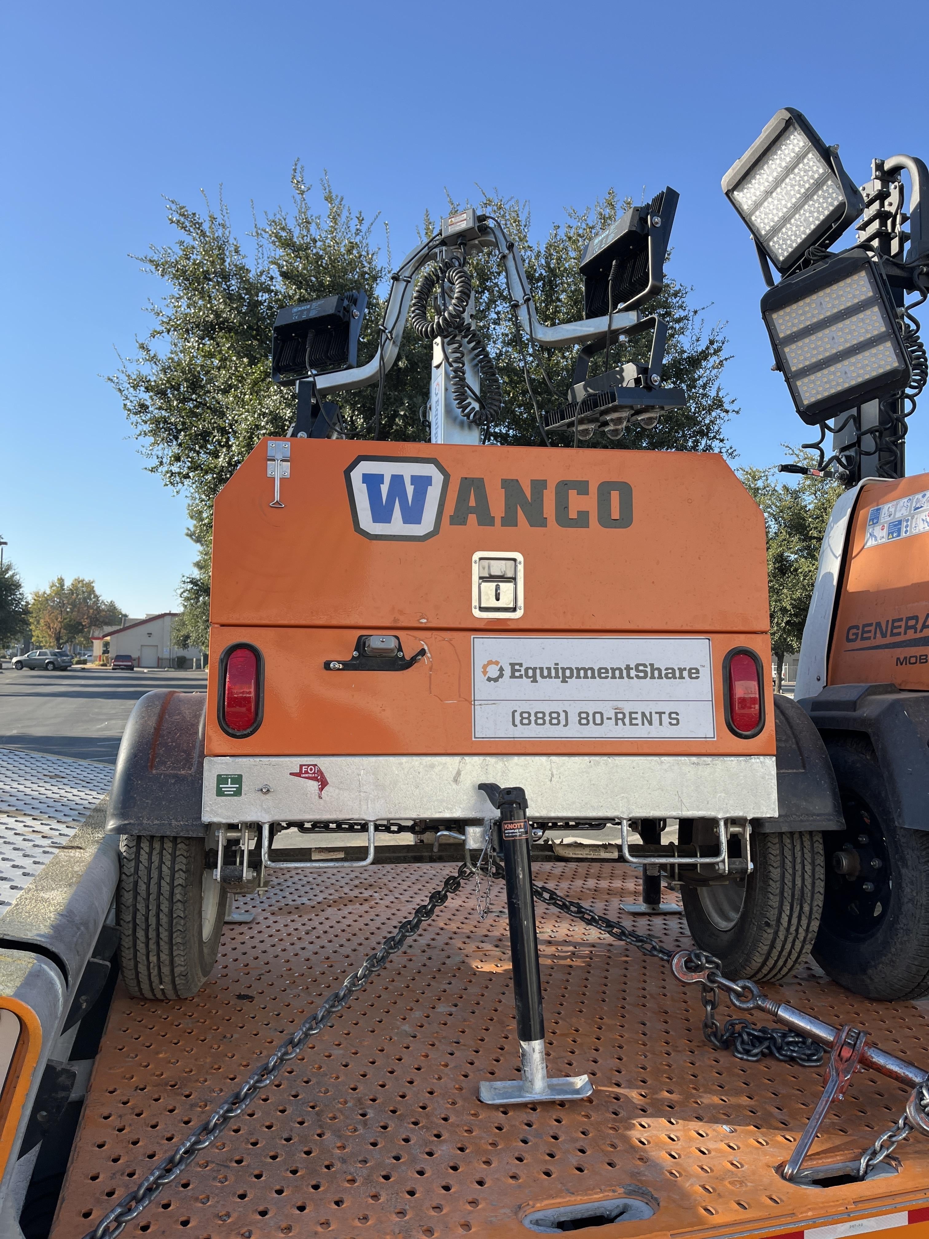 2024 Wanco WLTT-4MM4K Diesel, Deep Sea Controller, Shore Power Plug, Auto Start, (4) 350W LED Floodlights, 4kW Generator, 60 Gal Fuel Tank, 2" Ball, T3