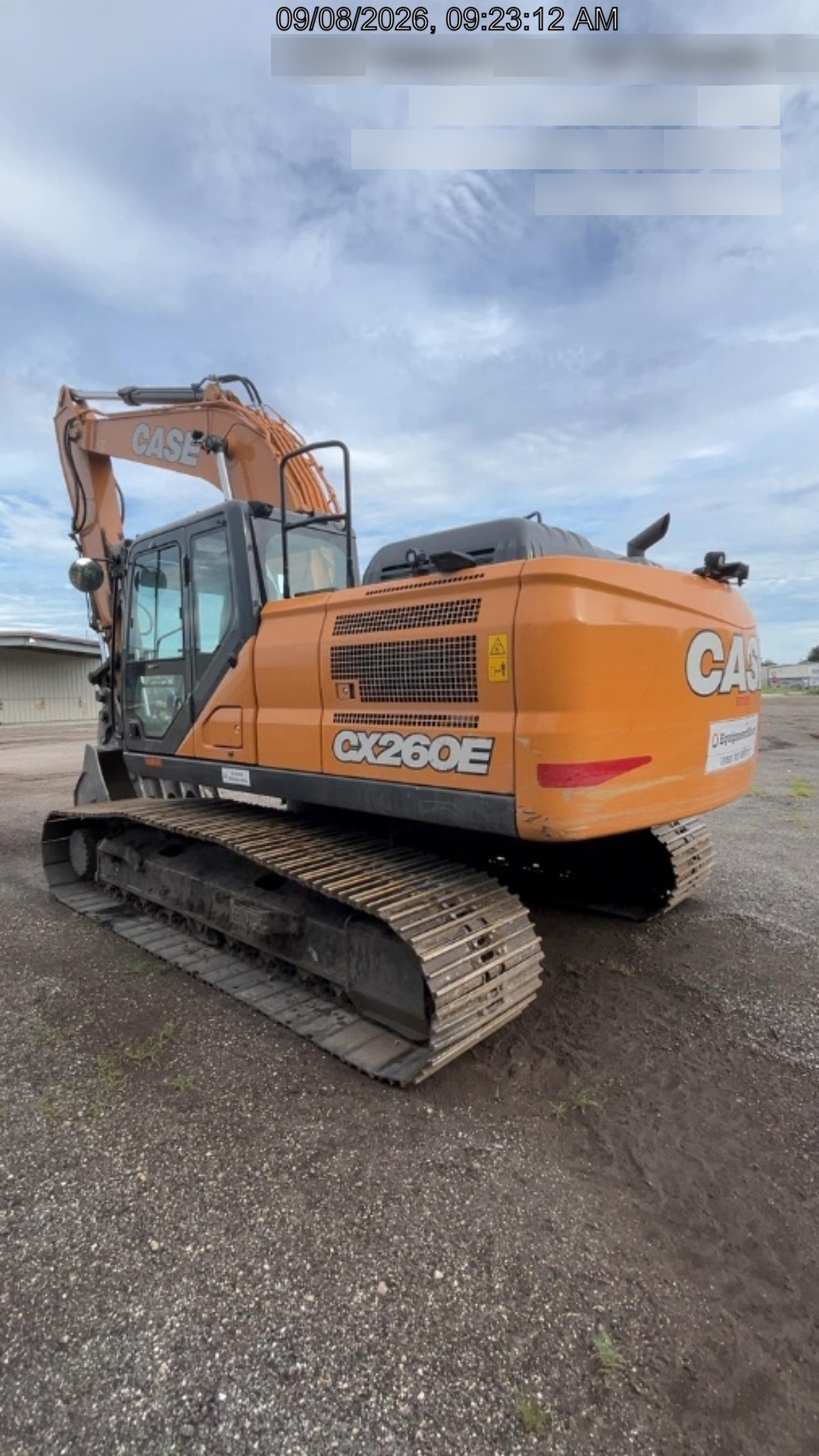 2025 CASE CX260E