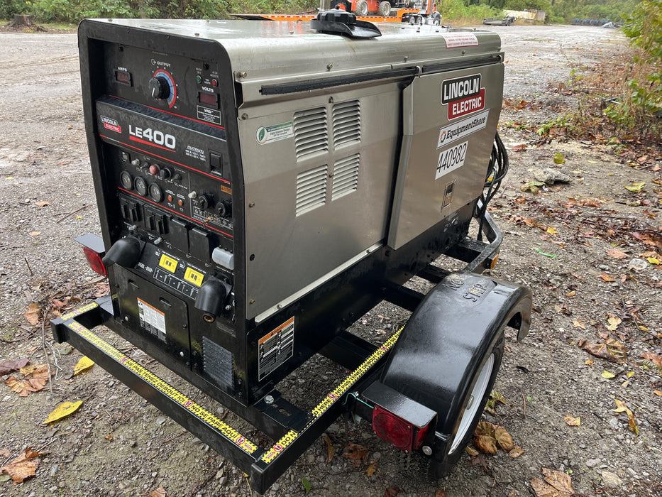 2024 Lincoln Electric LE400 Kubota V1505, Trlr, Cable Rack, Light Kit, ES Decals, T3