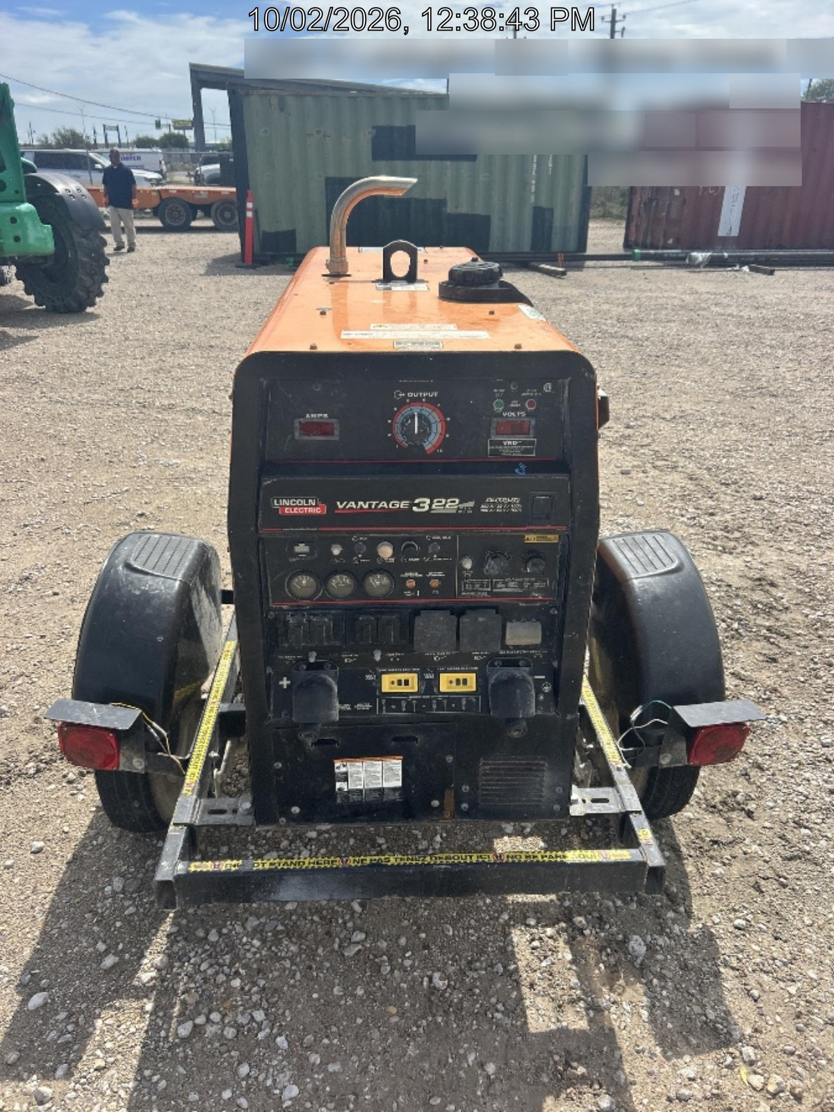 2021 Lincoln Electric Vantage 322 VANTAGE 322 READY-PAK 3