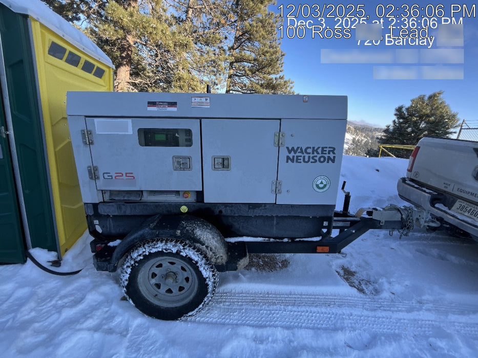 2019 WACKER NEUSON G25