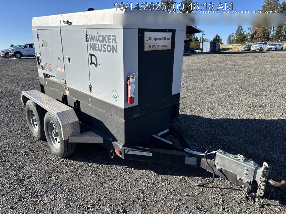 2019 WACKER NEUSON G100