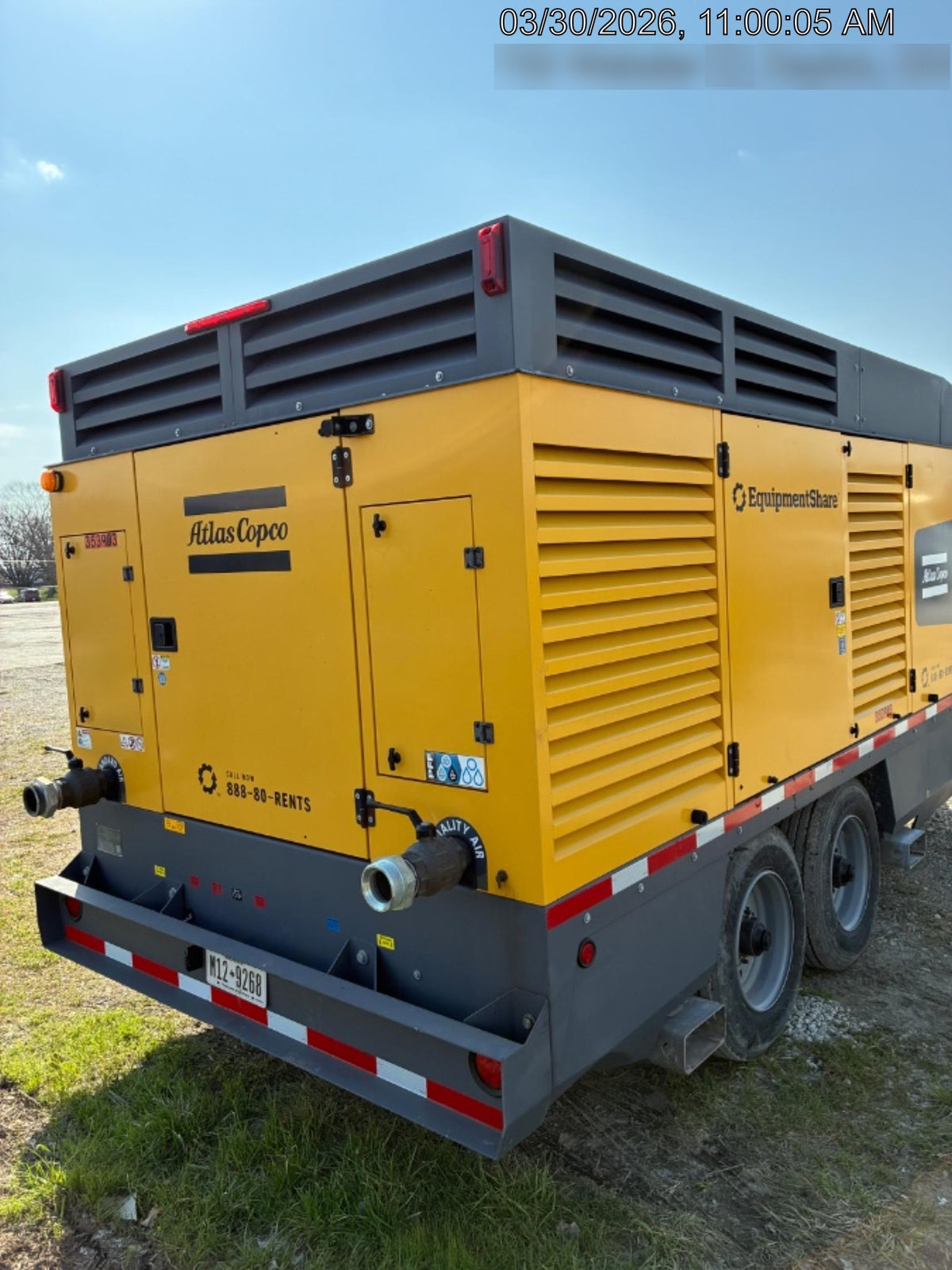 2023 ATLAS COPCO XAS 1800
