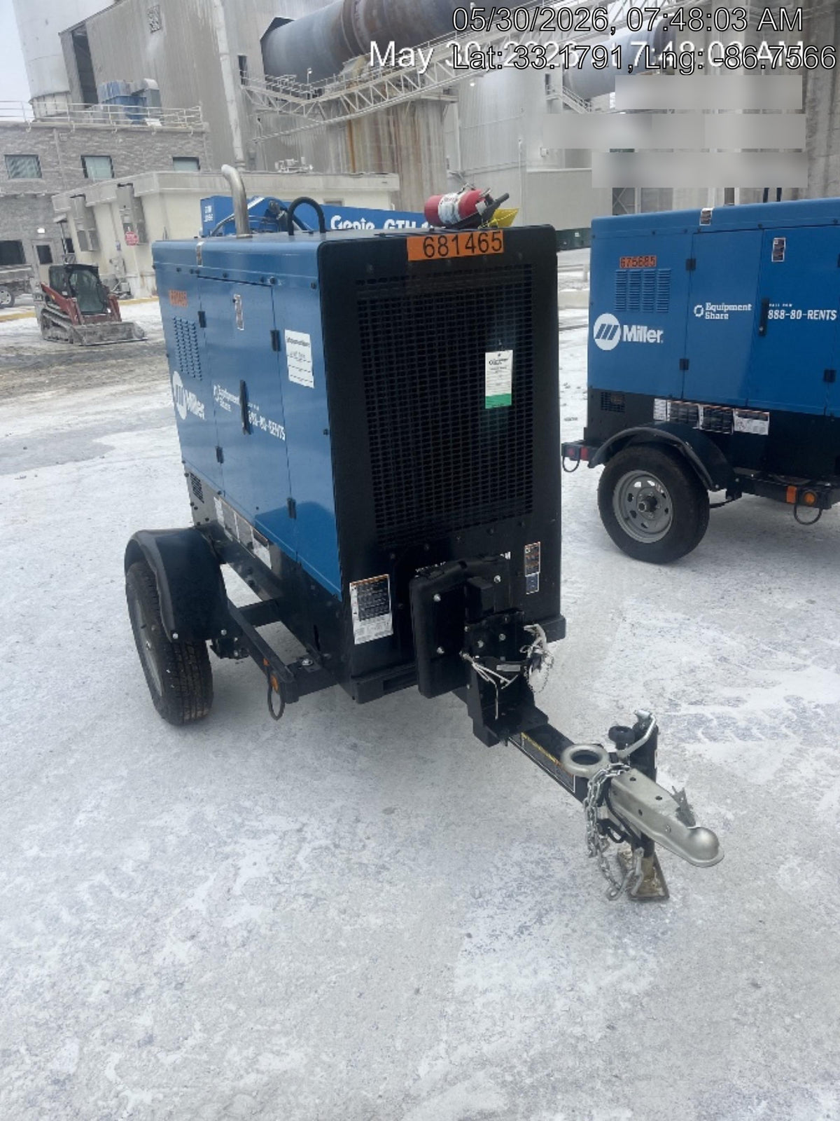 2026 MILLER ELECTRIC BIG BLUE 500