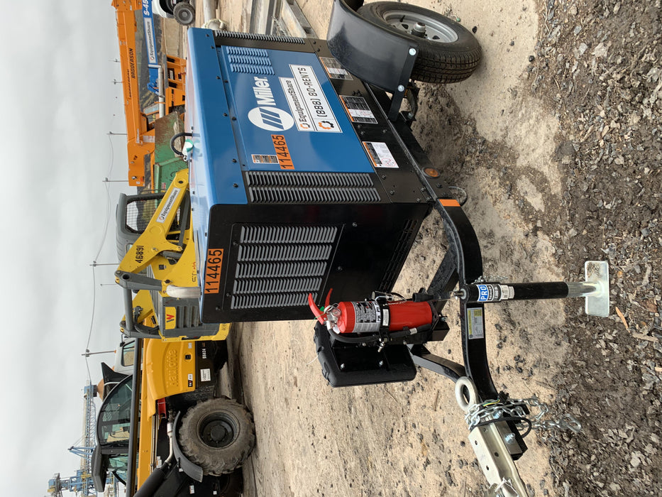 2020 Miller Electric BIG BLUE 400 Trailer Mounted Welder