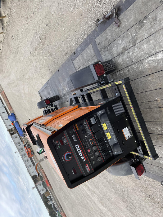 2022 Lincoln Electric LE400 Kubota V1505, Trlr, Cable Rack, Light Kit, ES Decals, T3