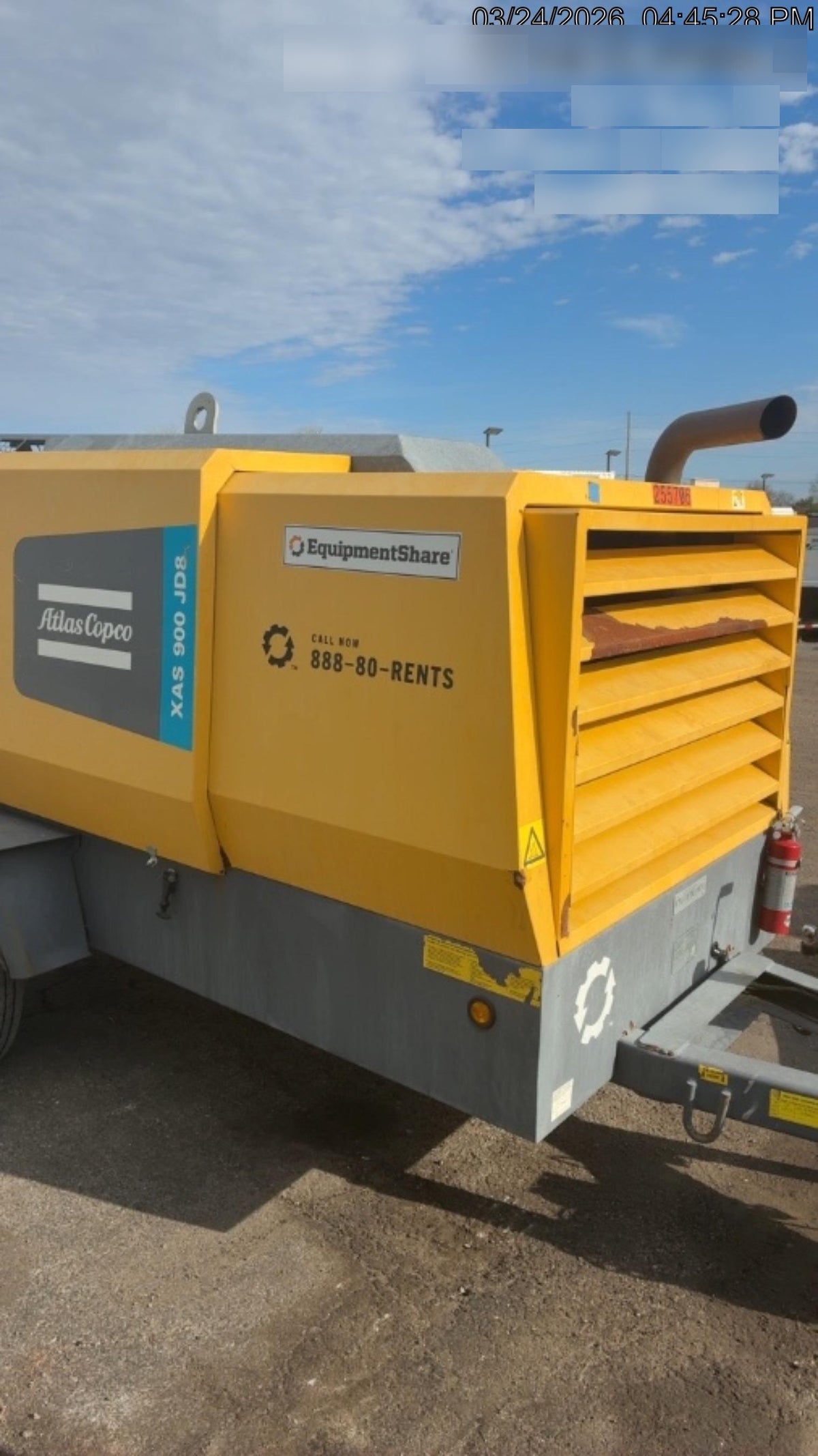 2022 ATLAS COPCO XAS 900