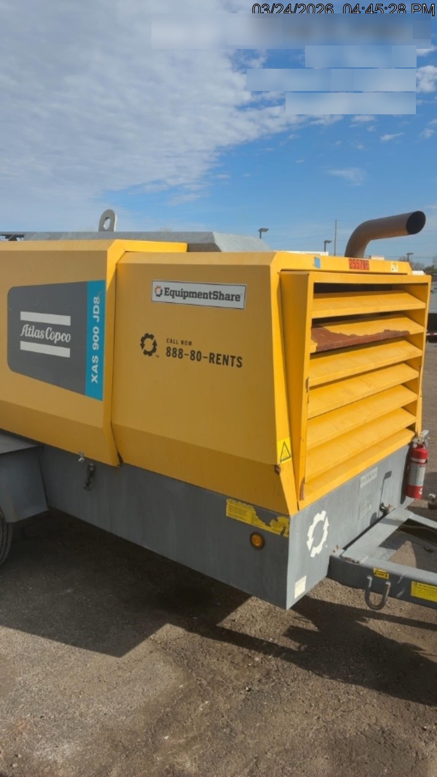 2022 ATLAS COPCO XAS 900
