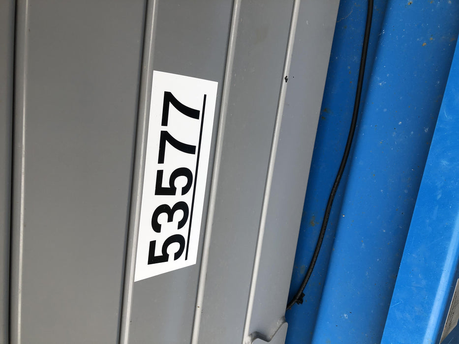 2019 Genie GS-4047 Folding rails with half height swing gate