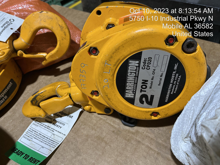 2021 HARRINGTON CF020-20