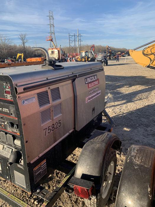 2020 Lincoln Electric Vantage 322 Welder Ready-Pak 3, w/ GPS & Decals (includes trailer, cable rack, fender light kit)