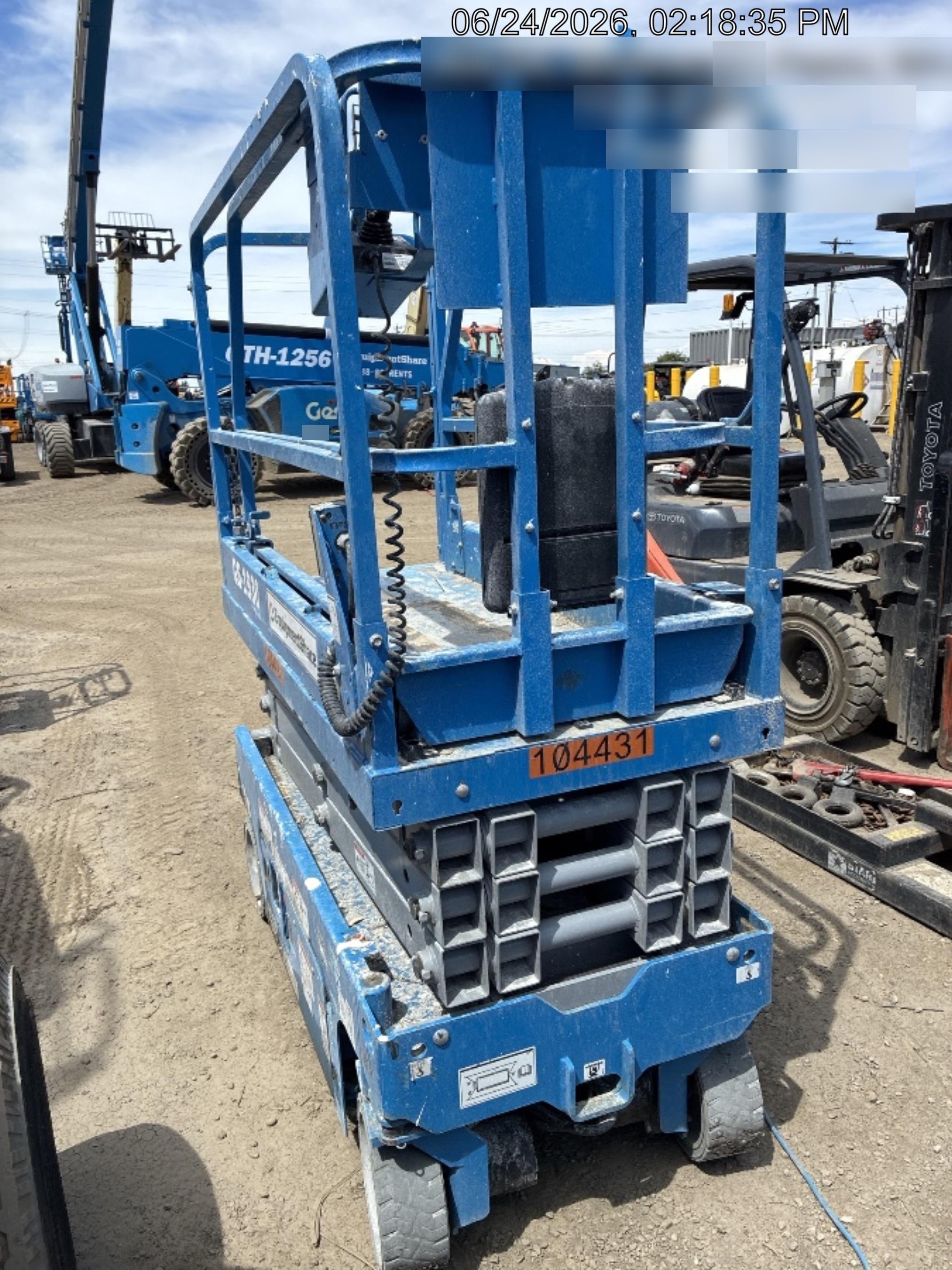 2020 Genie GS-1930 Standard Machine, 800W Inverter