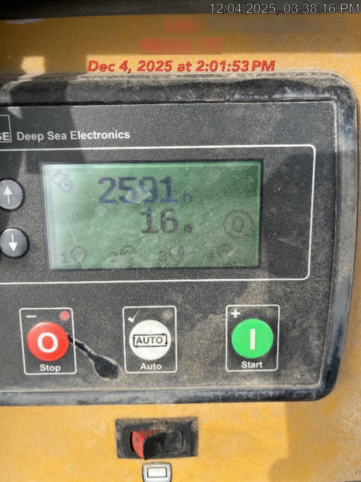 2022 Allmand NLV3GR (4) LED Light Fixture 350W, 23' Vertical Mast, 3kW Prime, Towable, Deep Sea L401, Leveling Jacks, Yanmar T4F 5.8hp