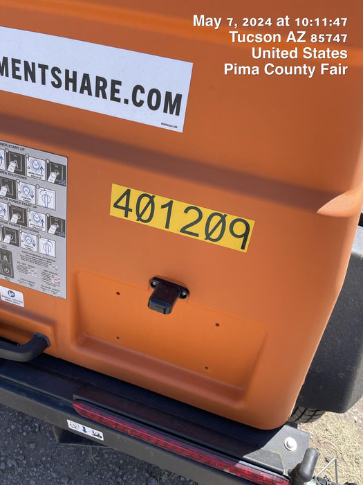 2024 Generac MLT2 Diesel, Flex Switch 120V Input, Powerzone Controller, 
(4) 320W LED Lights, 4kW Generator, 39.9 Gal Fuel Tank, 2" Ball, T3