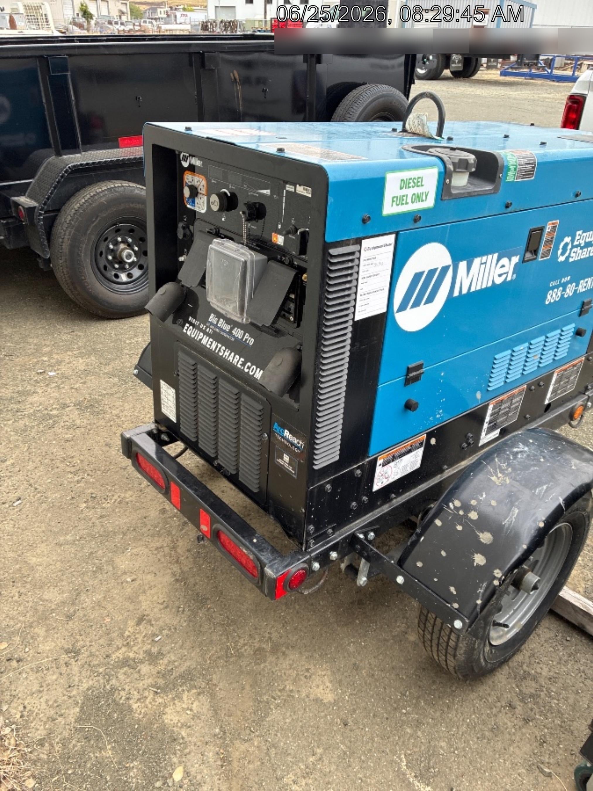 2026 MILLER ELECTRIC BIG BLUE 400