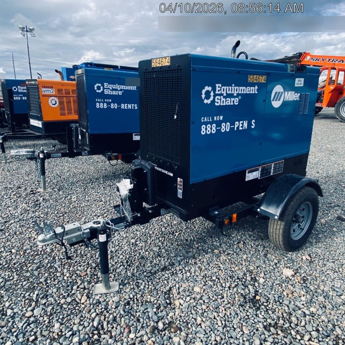 2025 MILLER ELECTRIC BIG BLUE 500