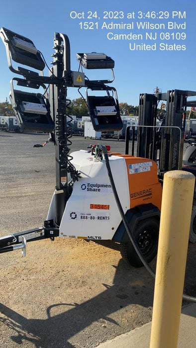 2023 Generac MLT2 Diesel, Flex Switch 120V Input, Powerzone Controller, (4) 320W LED Lights, 4kW Generator, 39.9 Gal Fuel Tank, 2" Ball, T3