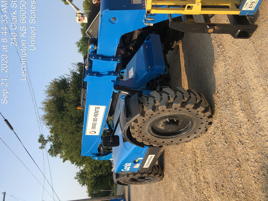 2020 Genie GTH-636 Cab/Heat/Air, Solid Tires, Work Lights, Beacon, Aux Hydraulics, Back up Alarm