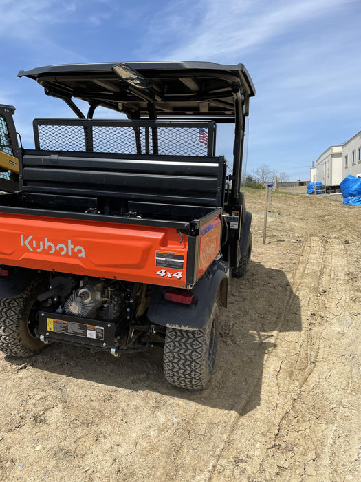 2022 Kubota RTV-X1140W-H Plastic Canopy, Windshield Acrylic Clear, LED Strobe Light, Wire Harness Kit, Back up Alarm