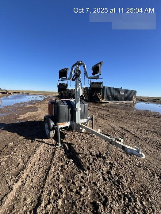 2024 Wanco WLTT-4MM4K Diesel, Deep Sea Controller, Shore Power Plug, Auto Start, (4) 350W LED Floodlights, 4kW Generator, 60 Gal Fuel Tank, 2" Ball, T3