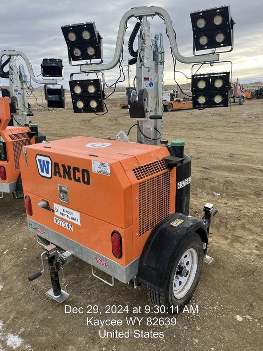 2024 Wanco WLTT-4MM4K Diesel, Deep Sea Controller, Shore Power Plug, Auto Start, (4) 350W LED Floodlights, 4kW Generator, 60 Gal Fuel Tank, 2" Ball, T3