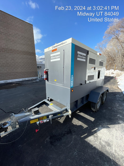 2023 ATLAS COPCO QAS 125