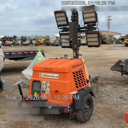 2024 Generac MLT2 Diesel, Flex Switch 120V Input, Powerzone Controller, 
(4) 320W LED Lights, 4kW Generator, 39.9 Gal Fuel Tank, 2" Ball, T3