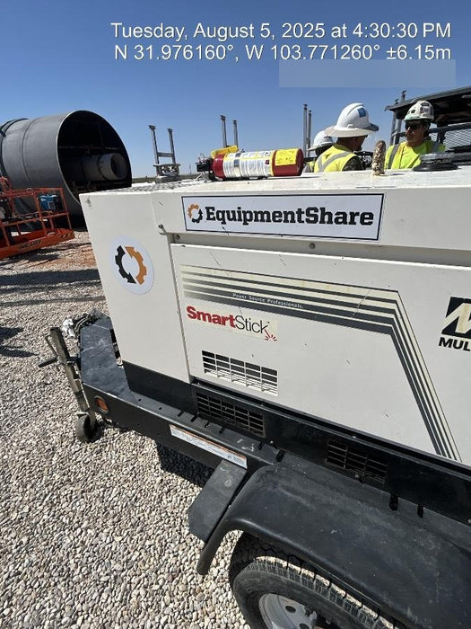 2020 Multiquip DLW400ESA4 400 amp Welder, 14kW, 120/240V, T4F Kubota, Trailer