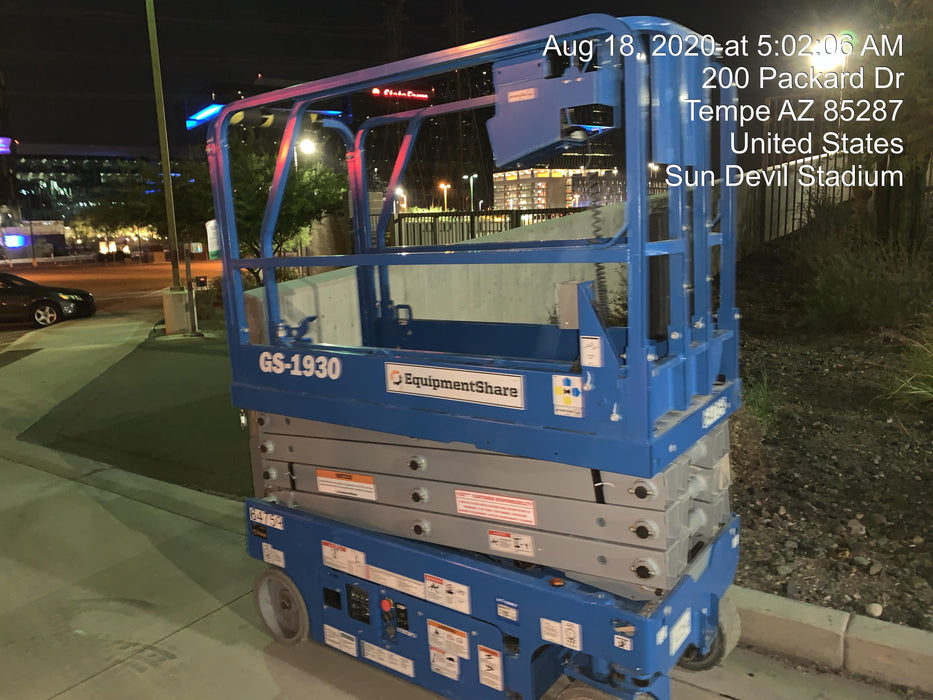 2020 Genie GS-1930 Standard Machine