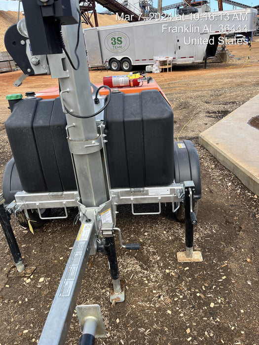 2023 Wanco WLTT-4MM4K Diesel, Deep Sea Controller, Shore Power Plug, Auto Start, (4) 350W LED Floodlights, 4kW Generator, 60 Gal Fuel Tank, 2" Ball, T3