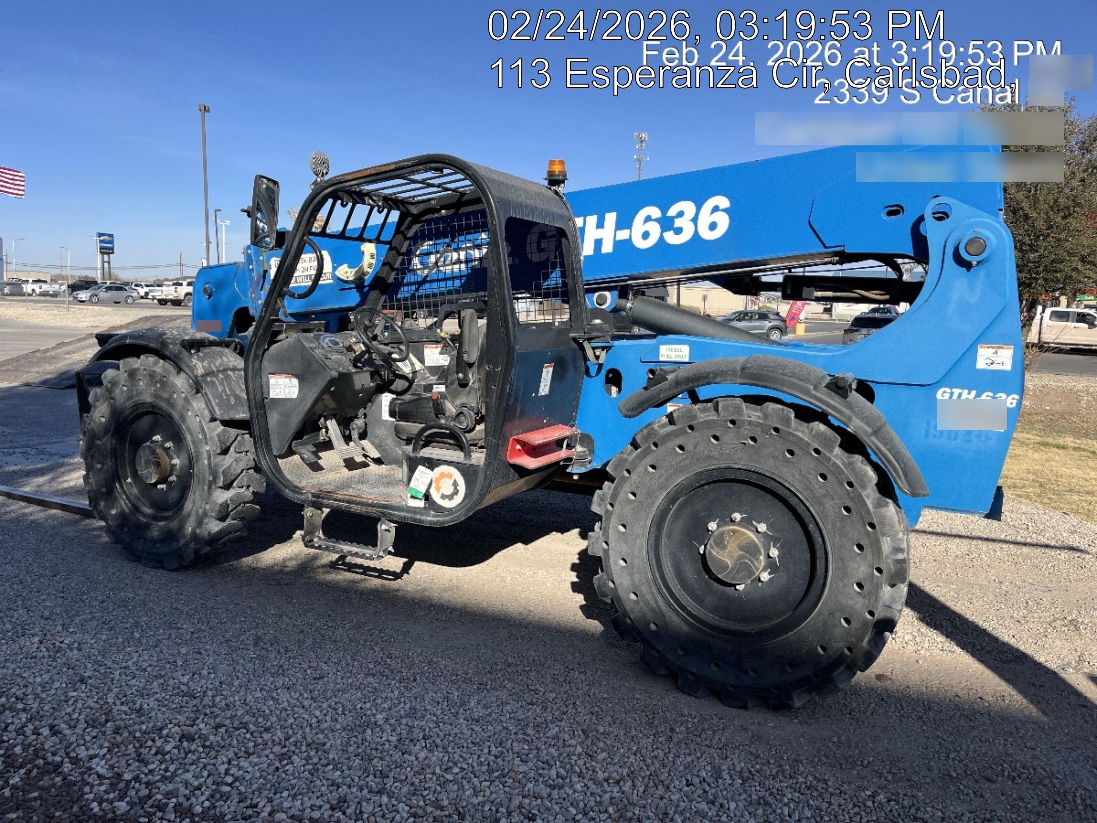 2018 GENIE GTH-636