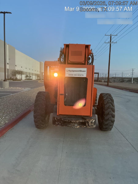 2018 Skytrak 10054 Skytrak 10054 10K Telehandler w/Open ROPS Solid Tires, LED Work Lights, Rotating Beacon, 60" Carriage/60" Forks