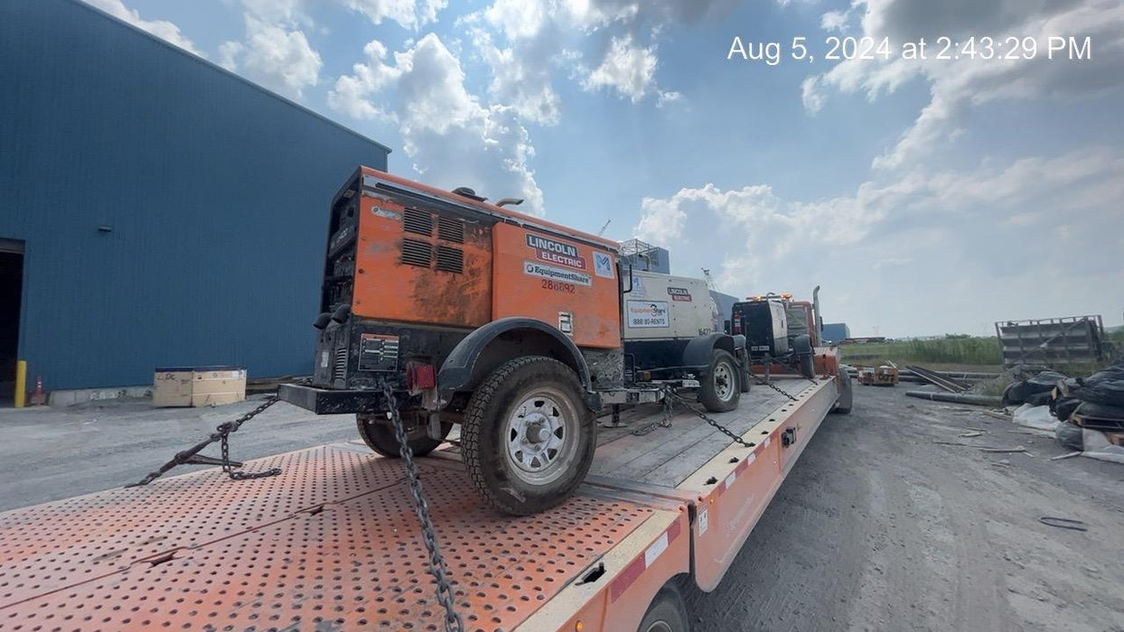 2022 Lincoln Electric LE400 Kubota V1505, Trlr, Cable Rack, Light Kit, ES Decals, T3