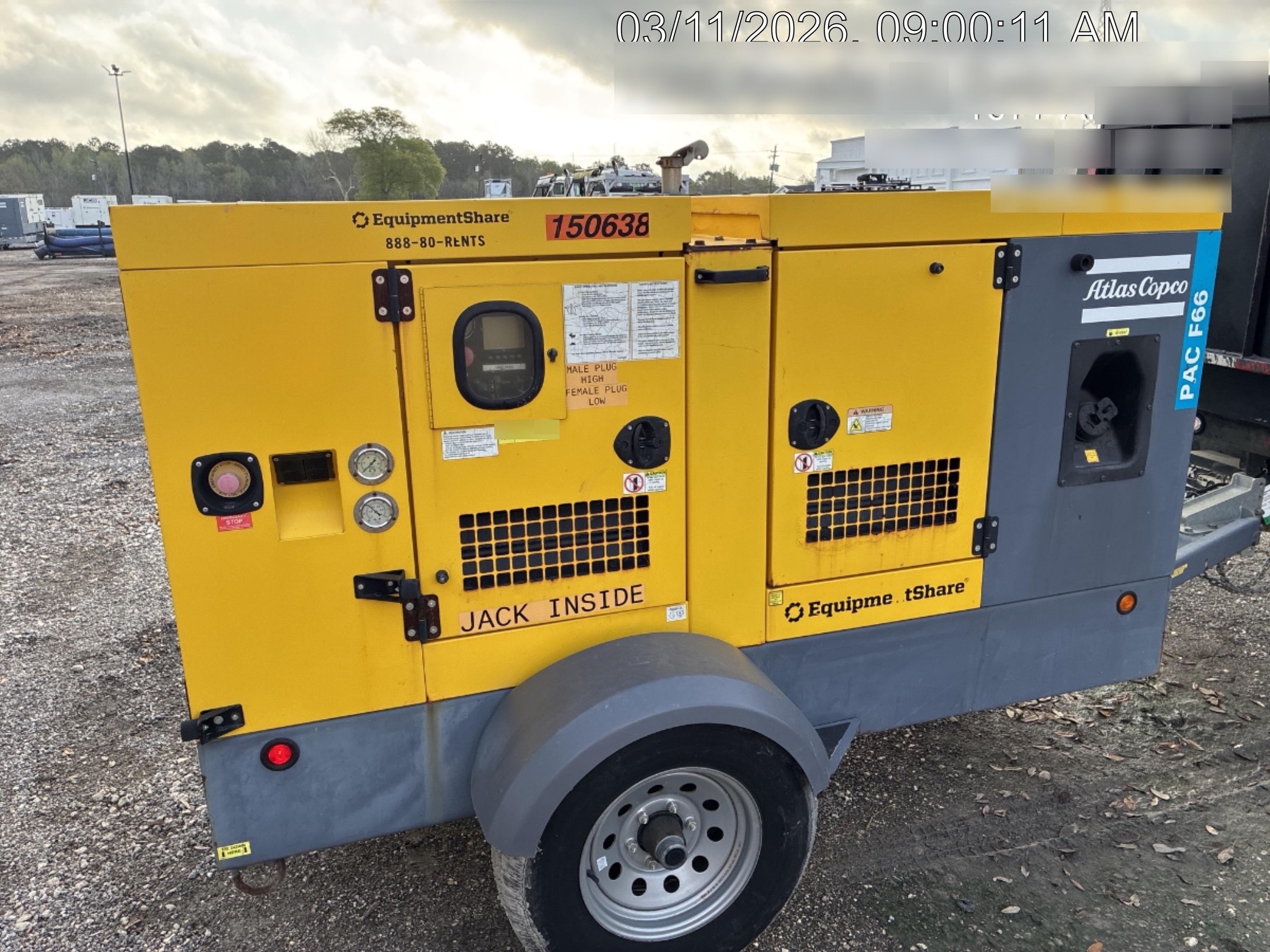 2021 ATLAS COPCO PAC F66 KD-S