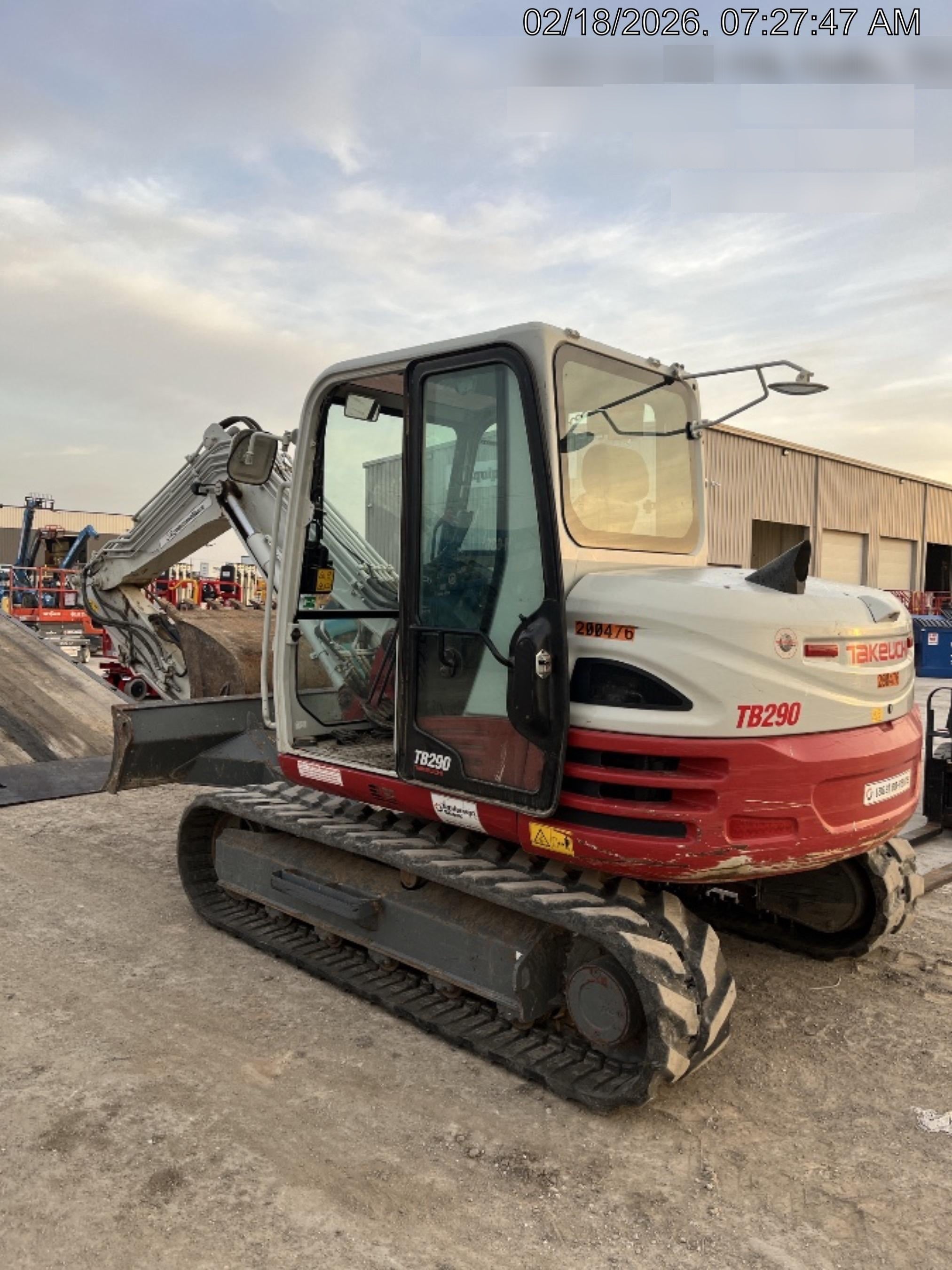 2022 TAKEUCHI TB290C