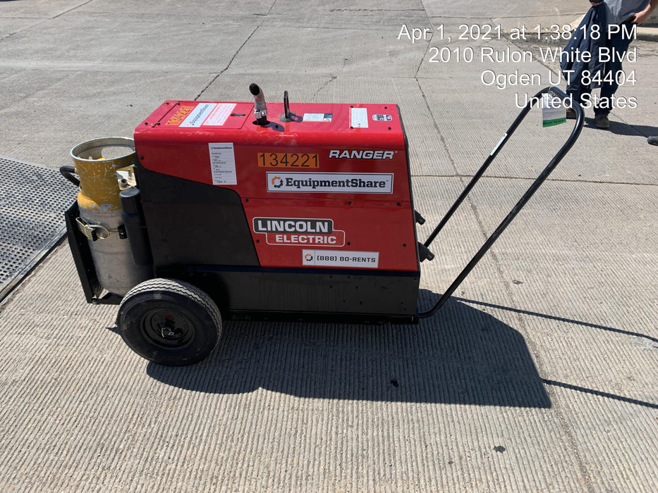 2021 Lincoln Electric Ranger 305 LPG Kohler One-Pak