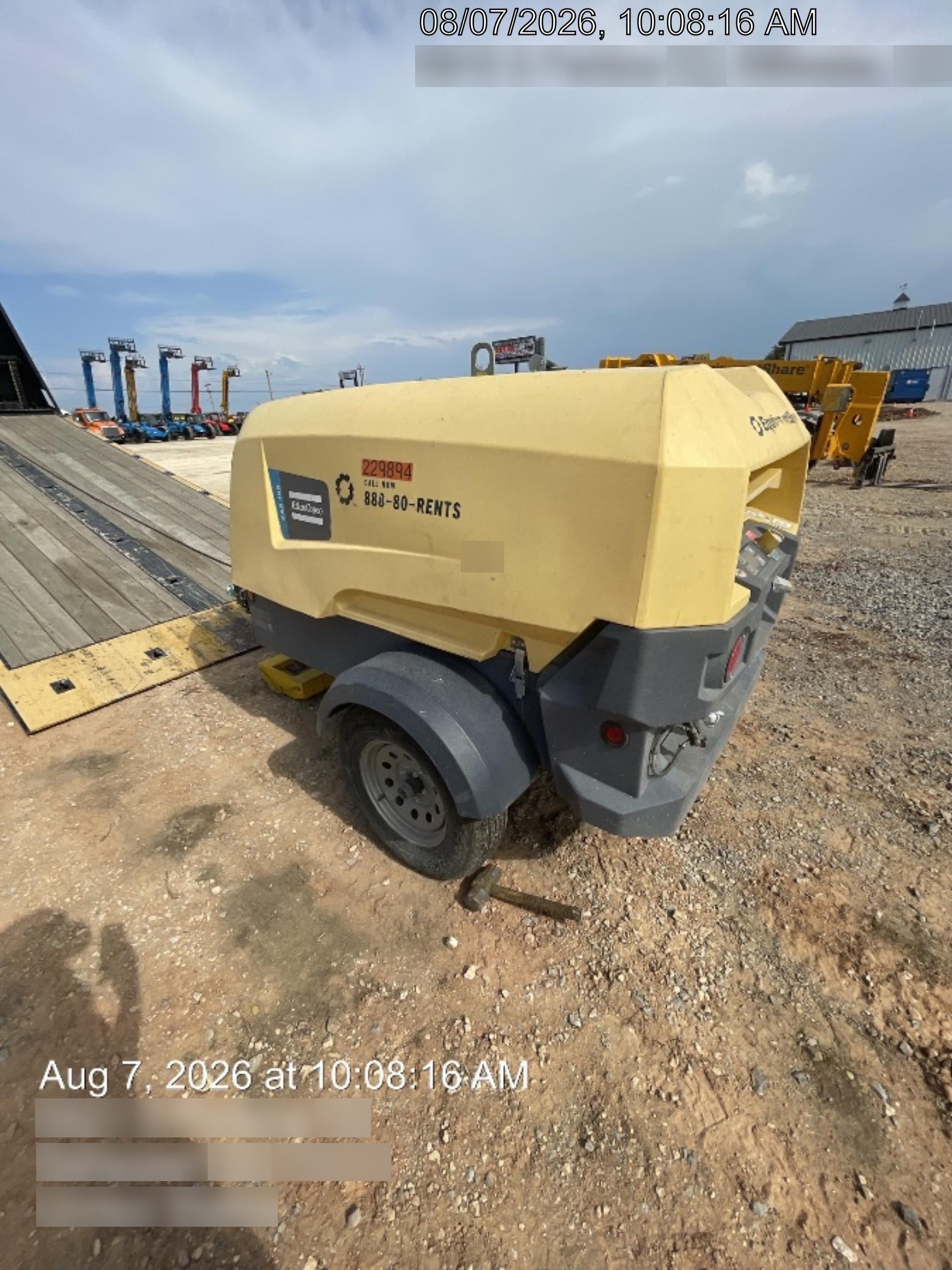 2022 ATLAS COPCO XAS188 CWK