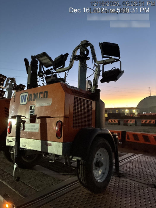 2024 Wanco WLTT-4MM4K Diesel, Deep Sea Controller, Shore Power Plug, Auto Start, (4) 350W LED Floodlights, 4kW Generator, 60 Gal Fuel Tank, 2" Ball, T3