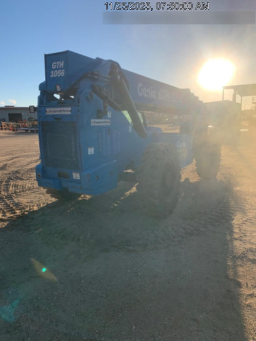 2019 Genie GTH-1056 Genie GTH-1056 w/CAB, Solid Tires, Work Lights, 60" carriage/forks, cab mesh, beacon