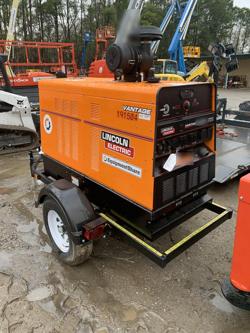 2021 Lincoln Electric Vantage 549X Ready Pak 3, ORANGE (includes trailer, cable rack, fender light kit)