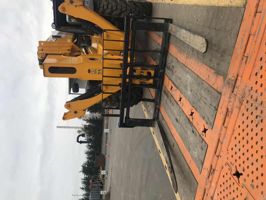 2020 JCB 510-56 Canopy, Solid Tires, Work Lights, Beacon, Aux Hydraulics, Back up Alarm, Lifting Eye, ES Decals