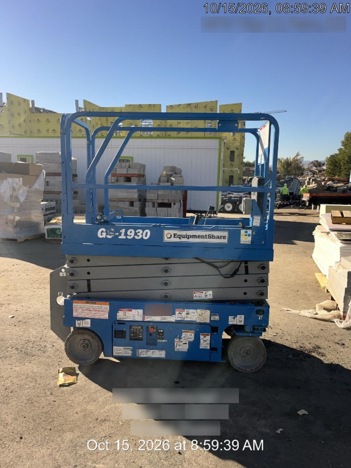 2020 Genie GS-1930 Standard Machine