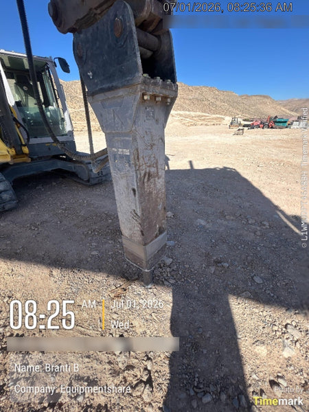Wacker Neuson ET90 Enclosed Cab, Hybrid Tracks, Long Dipperstick, Bucket